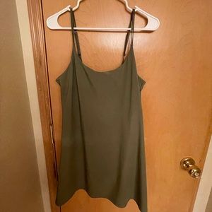 A&F Olive Skater Dress